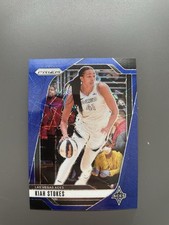 2024 Panini Prizm WNBA - Kiah Stokes #122 Blue Velocity Prizm