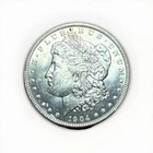 1904 - O Morgan Silver Dollar Cleaned AU Details