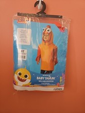 NWT Boy or Girl Sizs 4T Baby Shark William Goldfish Halloween Costume Rubies