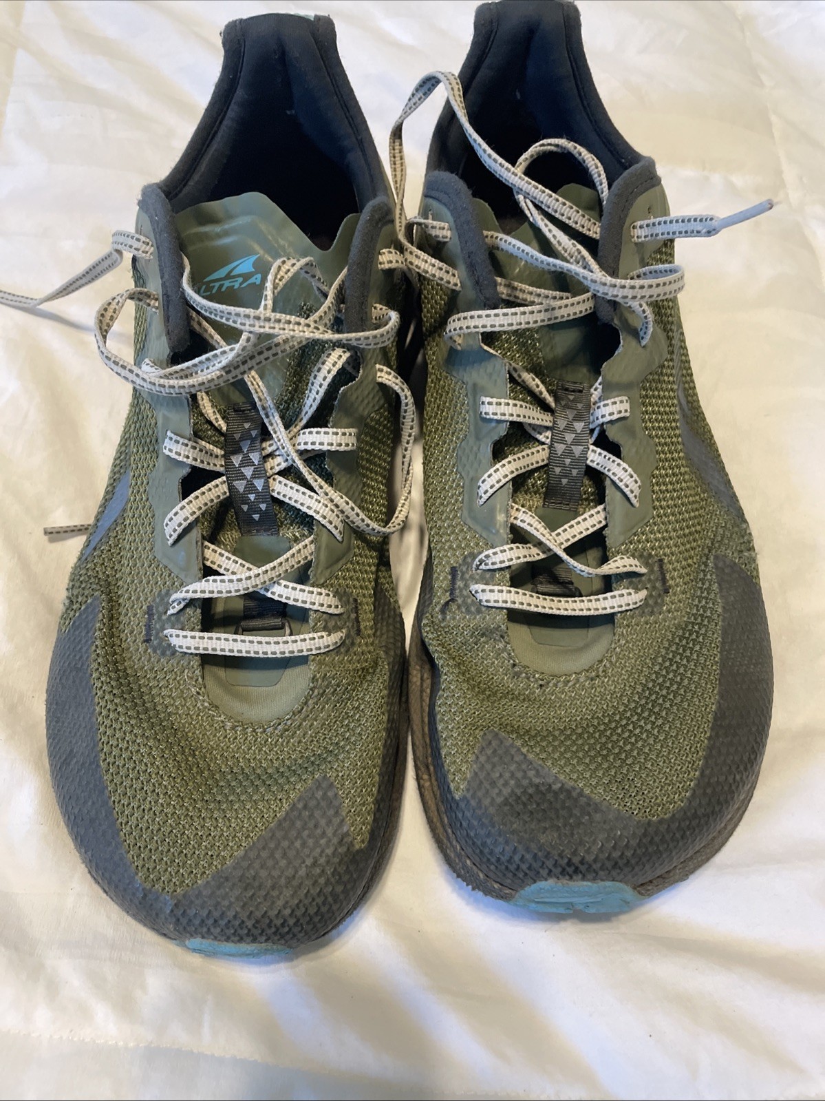 Altra Timp 4 Olive Green Trail Running Shoes Mens Size 10.5 Gorpcore Sneakers