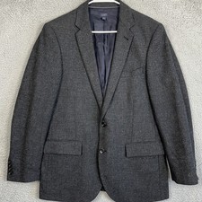 J Crew Wool Blazer Mens 40R Grey Ludlow Jacket Yorkshire Tweed Moon Sport Coat