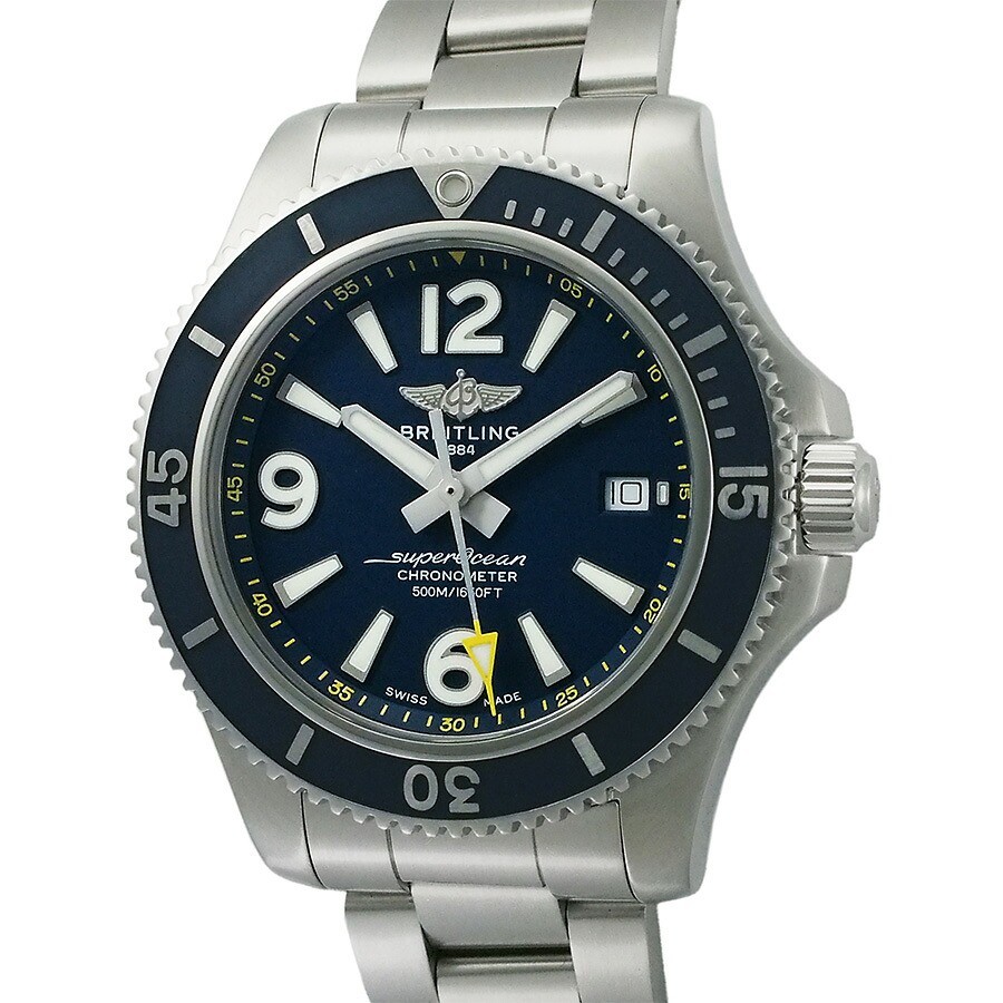 Breitling Superocean Automatic 42 Ltd 300 A17366 Blue Dial Automatic #771
