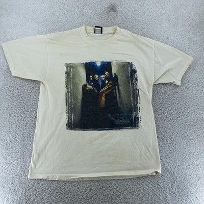 1997s Aerosmith World tour 90s USA製 Vintage 1997 Aerosmith Concert T-Shirt Mens Large Nine Lives World