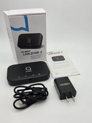 Open Box Alcatel Linkzone 2 4G lLTE WiFi Hotspot T-Mobile Powerbank New Unused