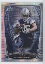 2014 Bowman Chrome Pulsar Refractor 260/271 Ahmad Dixon #149 0c4