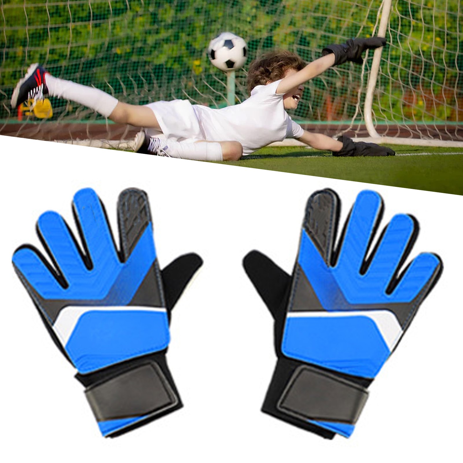 Kids Soccer Goalie Anti Collision PU Pad Football Keeper For Boys