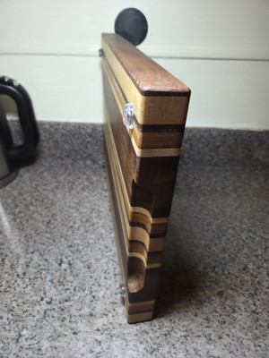 Hand made wood cutting,hardwood 16×11 3/4×1 3/8