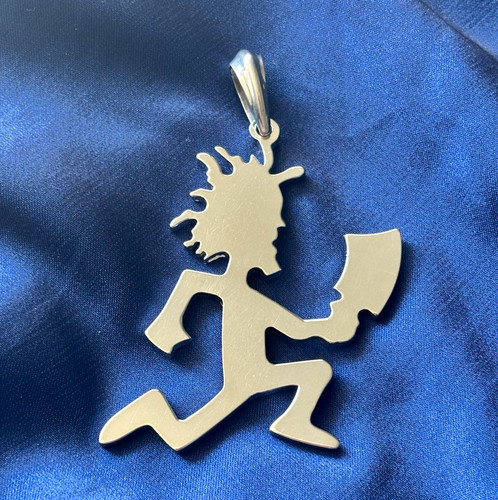 Insane Clown Posse 2003 Hatchetman Charm ICP Rare Sterling Silver Vintage
