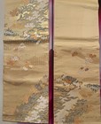 Luxury Japanese Kimono Fabric Silk Sash Belt, pure silk, six-pass pattern, seaso — photo 2