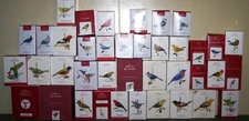 Hallmark Keepsake Ornaments-Beauty of Birds Series &Companion Pieces  You Choose