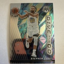 2022-23 Panini Mosaic Give and Go Stephen Curry Warriors #11 Basketball Card