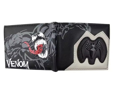 Venom Leder Geldbörse | Marvel Comics, ansprechendes Design mit Details