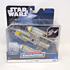 Star Wars Micro Galaxy Squadron Gold Leader   s Y-Wing Jon Vander  R2-BHD Series 4