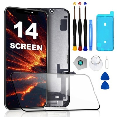COF FHD für iPhone 14 Display Retina XDR Bildschirm 3D TouchScreen Ersatz A+ LCD