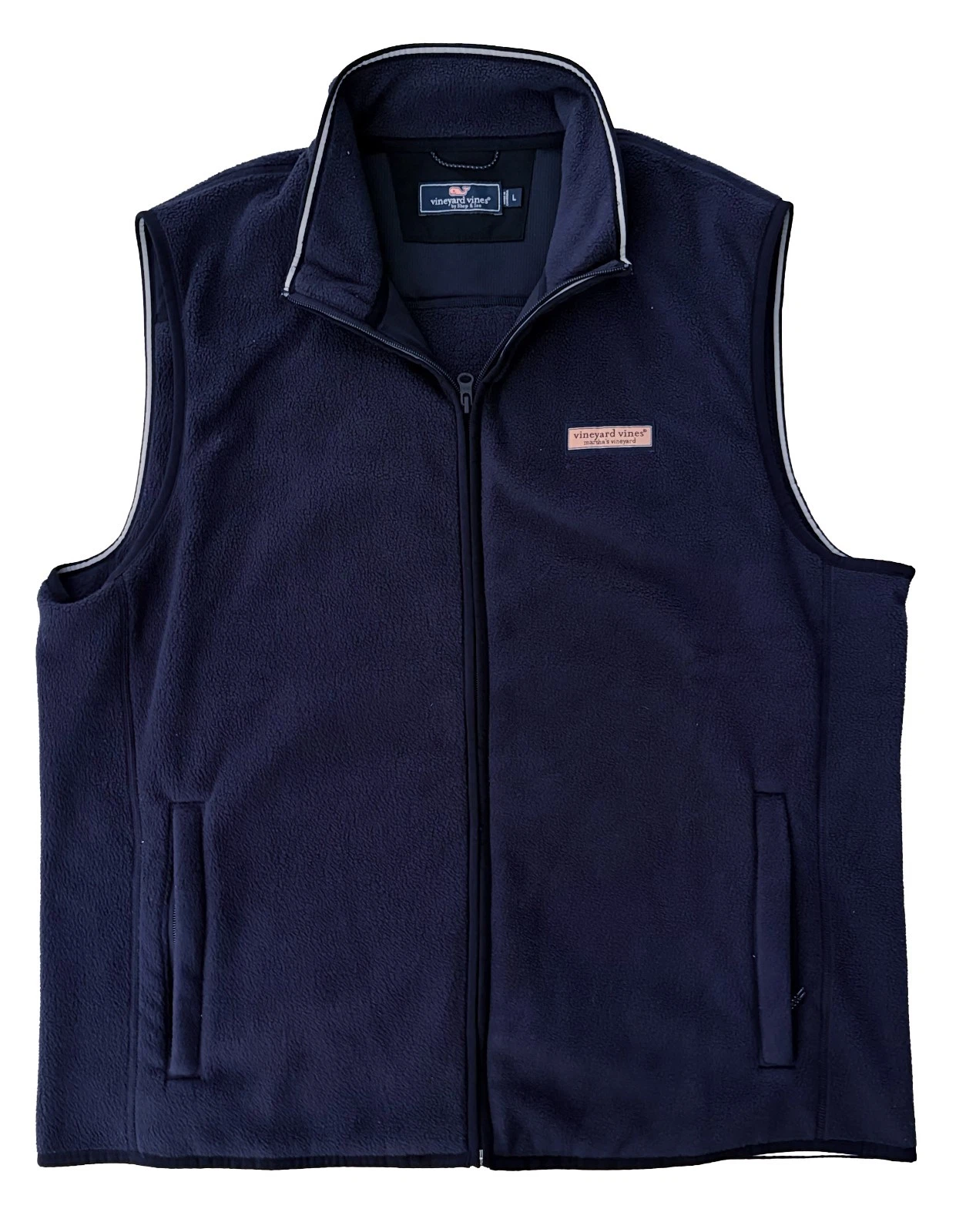Vineyard Vines - Harbor Fleece Zip Vest