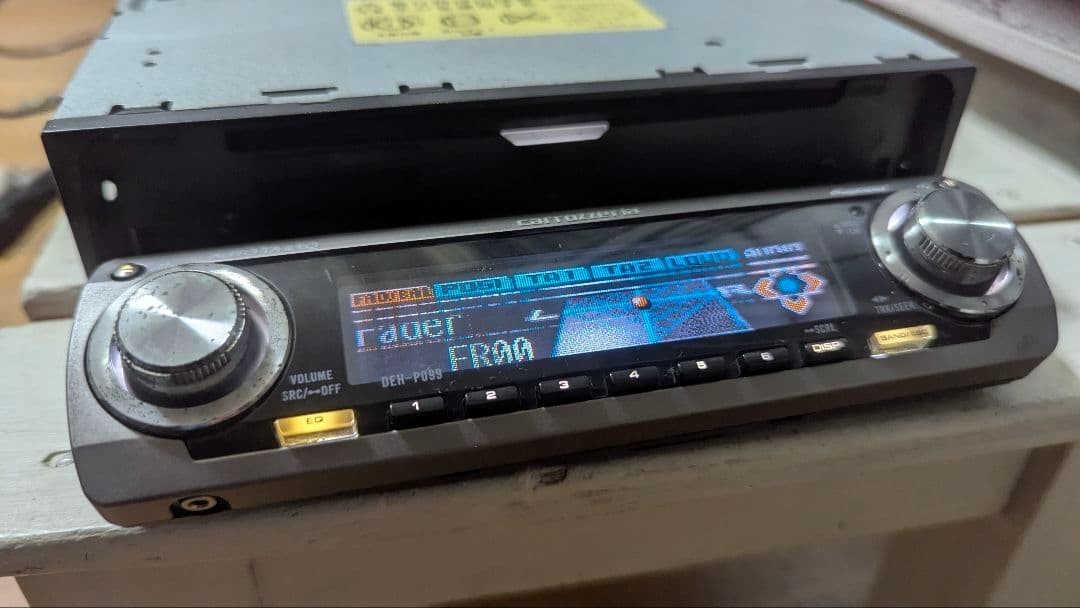 Pioneer Carrozzeria DEH-P099 1DIN Car Audio DSP CD MP3 WMA WAV