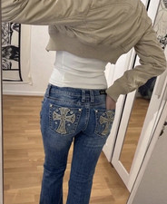 Vintage Y2K Earl Jean Damen Jeans Bootcut bla...