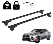 Nordrive Dachträger Querträger für BMW X2 (U10) 2024- Schwarz, 127 cm, 90 kg