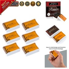 Rosin, Violin Rosin 6 Pack Cello Viola Rosin for Violin Bow, Light Low Dust Re