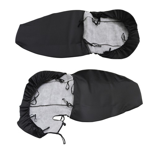 2pcs Car Seat Covers Black/Charcoal Fit For FORD RANGER 98-03 60/40 Highback - Picture 5 of 16