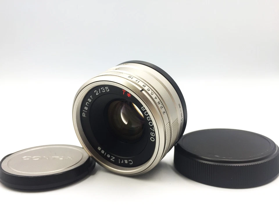[Exc+5] Contax Carl Zeiss Planar T* 35mm f2 Wide Angle Lens for G1 G2 From JAPAN - Image 3 of 4