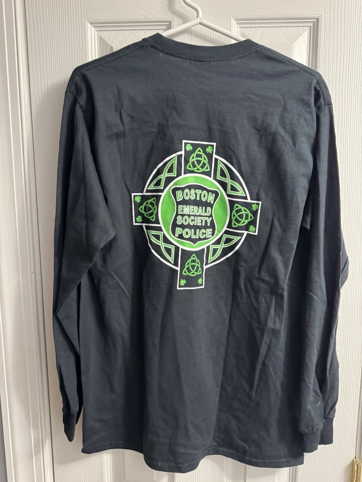 Boston Police 翡翠协会衬衫中号 — 第 2/4 张图片