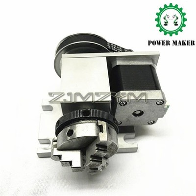 Engraving Machine Rotary Shaft CNC Indexing Head Center Height with Tail Top