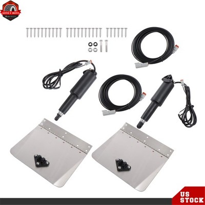 15001-101 For Lenco Boats 16'-25' 12V Standard Trim Tab Kit Without Switch 2PCS