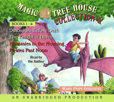 Magic Tree House Collection Volume 1: Books 1-4: #1 Dinosaurs Before Dark; #2 Th