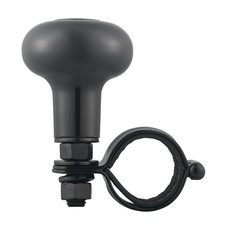 Chevy Ford Gm Fullsize Car Heavy Duty Brodie Steering Wheel Spinner Black Knob