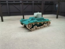 3D Printed 1/72 Chinese Armored Corps Vickers Mark F Tank 1937Unpainted Model
