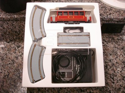 ETS Electric Train Systems 1:45 O All Metal Colorado Spring Rail Car Tram Set