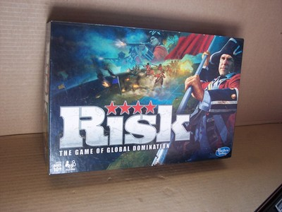 #ad 2010 RISK strategy game of global domination COMPLETE verified amp; Excellent $9.95