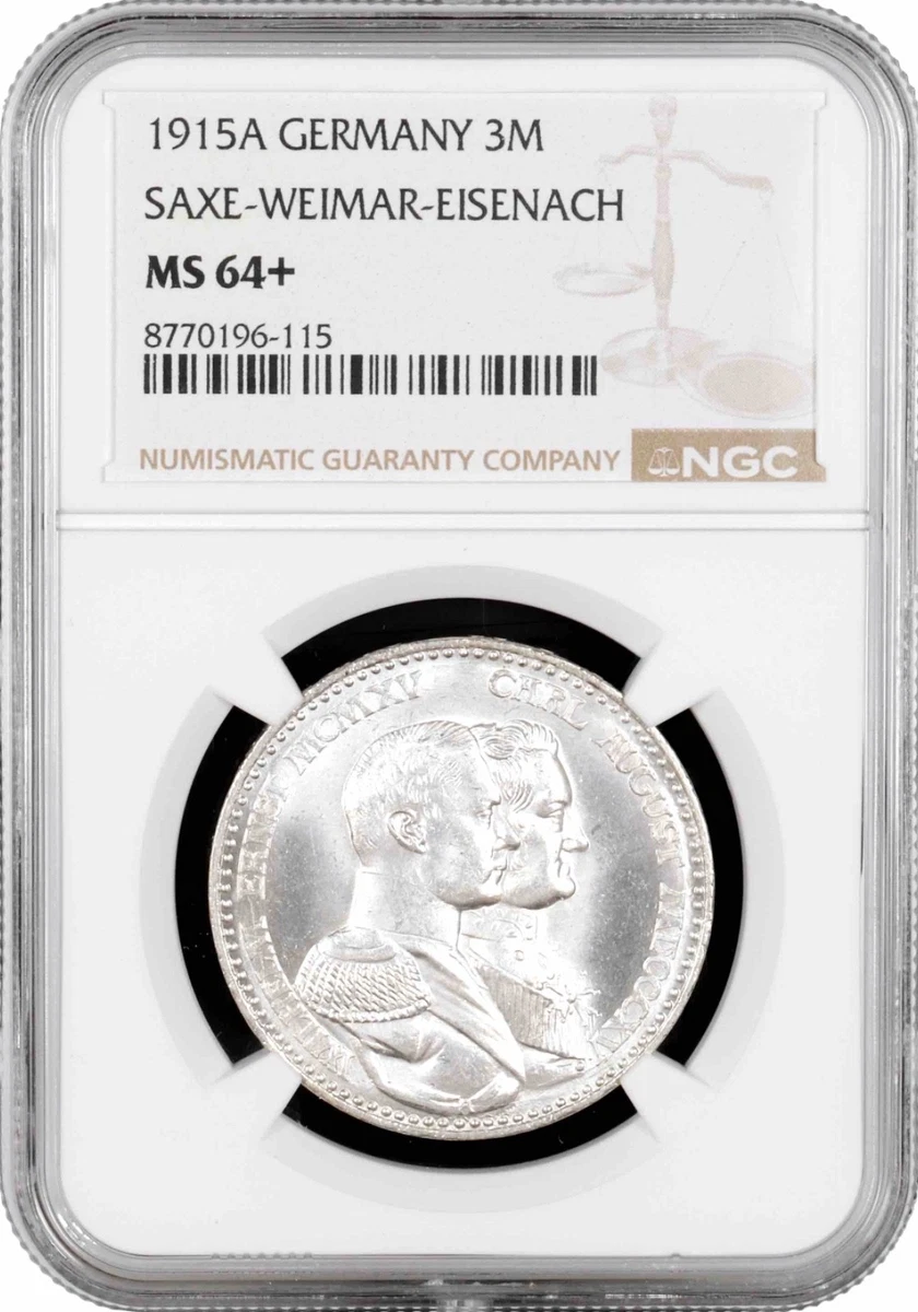 NGC 1915 Year German Empire Coins (1871-1918) for sale | eBay
