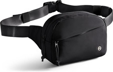 Fanny Pack for Women, Crossbody Sling Bag Waist Bag with Multiple Pockets and Ad