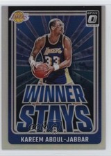 2024-25 Panini Donruss Optic Winner Stays Holo Prizm Kareem Abdul-Jabbar HOF 1u6