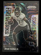 2025 Panini Prizm - Fireworks Brian Thomas Jr. #14 No Huddle
