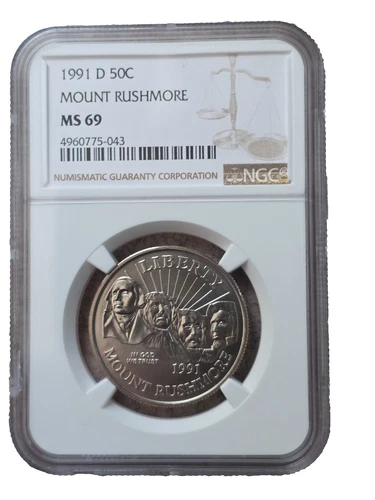 #10 – NGC 1992-D Columbus Quincentenary Commemorative Half Dollar – MS69