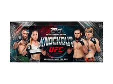 2025 Topps Knockout UFC Factory Sealed Unopened Hobby Box ~ (4 Packs)