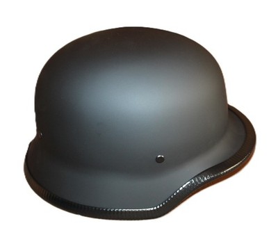 Retro Motorrad Halbhelm Brain-Cap, Deutscher Stil Halbschalenhelm Gr. M