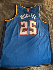 Ajay Mitchell Oklahoma City Thunder Autographed Jersey JSA Certified