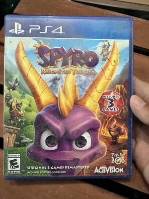 Spyro Reignited Trilogy PS4 PlayStation 4 Complete CIB 3 Games Activision