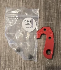 Red Derailleur Hanger Compatible w/ Decathlon KHS Marin Btwin Orange Pilo D148