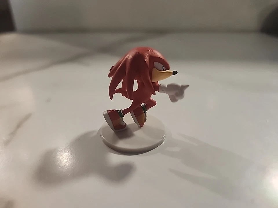 Minifigura Sega Sonic The Hedgehog - Figuras de nudillos PVC en base Crash Course Foto 2 de 4