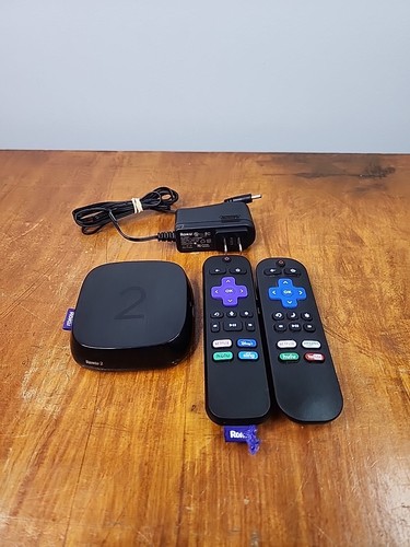 Roku 2 Streaming Media Player 4210X with 2 Remotes & Power Supply Tested - Picture 5 of 11