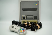 Super Nintendo Entertainment System (SNES) Console | 1 Controller | All Leads