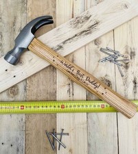 Personalised 16oz Claw Hammer - World's Best Daddy!