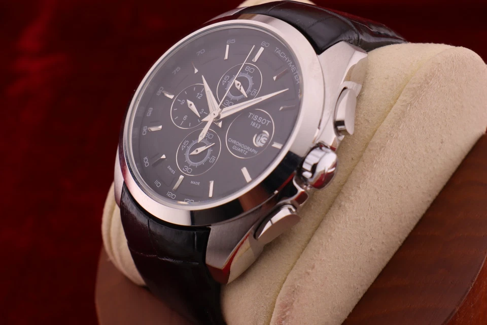 ⚡️⌚New Tissot 1853 Couturier Tachymeter Chronograph Quartz Men's Wrist Watch - Image 3 of 4