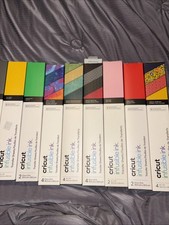 BRAND NEW Lot of 9 Cricut Infusible Ink 12x12 Multi-Color/Patterns