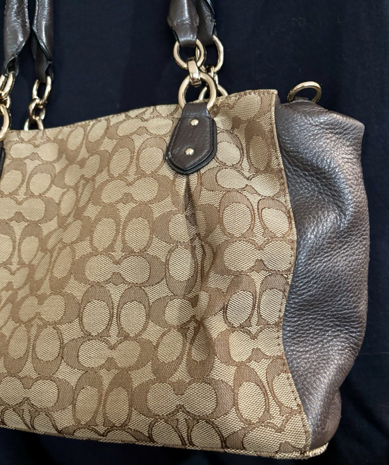 Coach Collette Signature Carryall - image 13